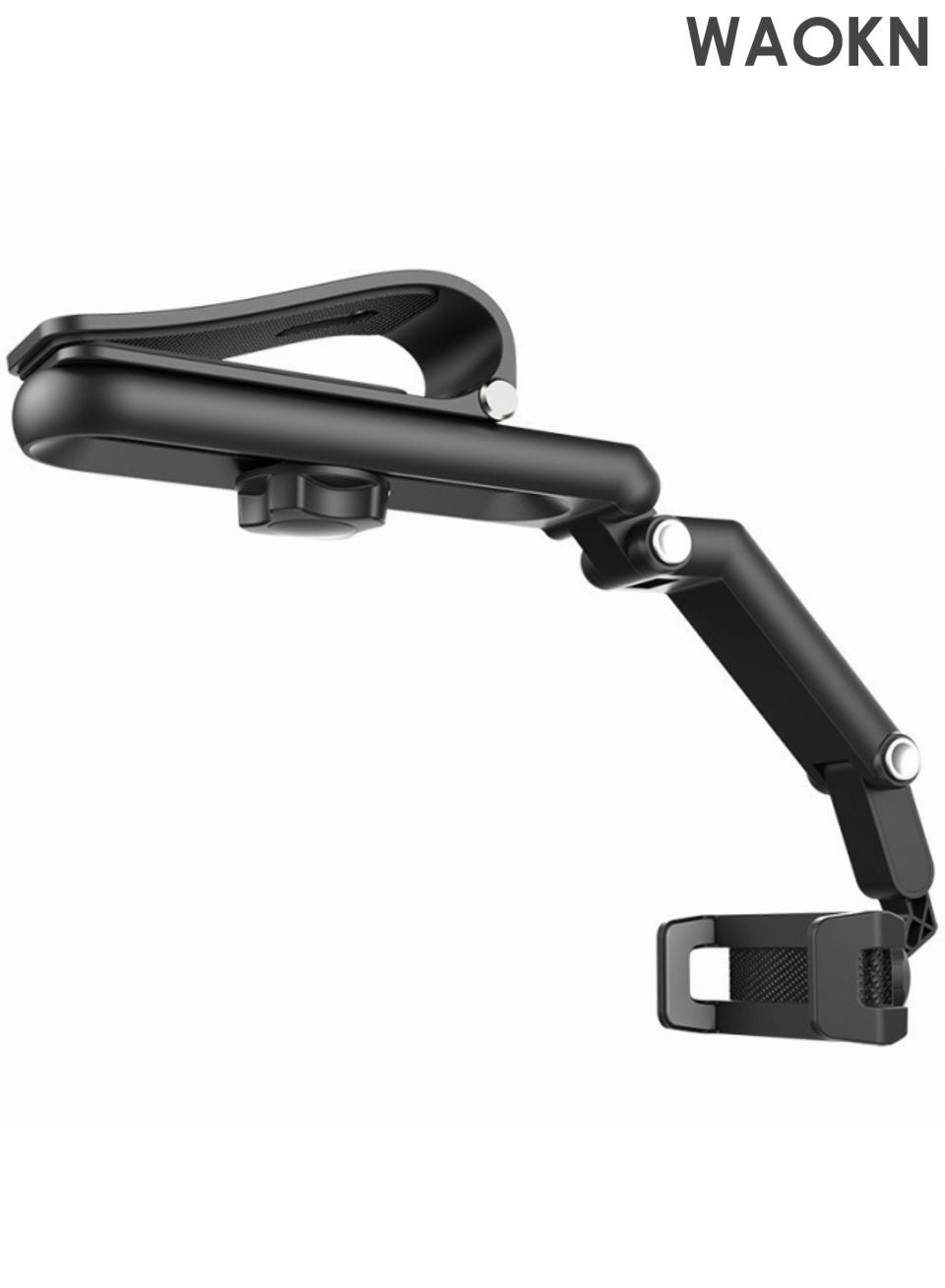 Sun Visor Phone Holder , Phone Holder for Car , 360 degree Rotatable and Adjustable , Compatible with Most of Smartphones , More Comfortable to Use Hands-Free ,Suitable for cars, kitchens, living rooms, and study rooms , black .